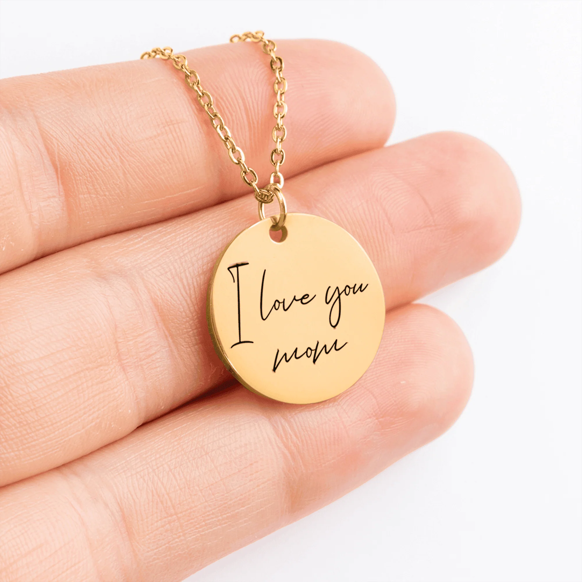 Custom Handwritten Pendant  + - Image 4
