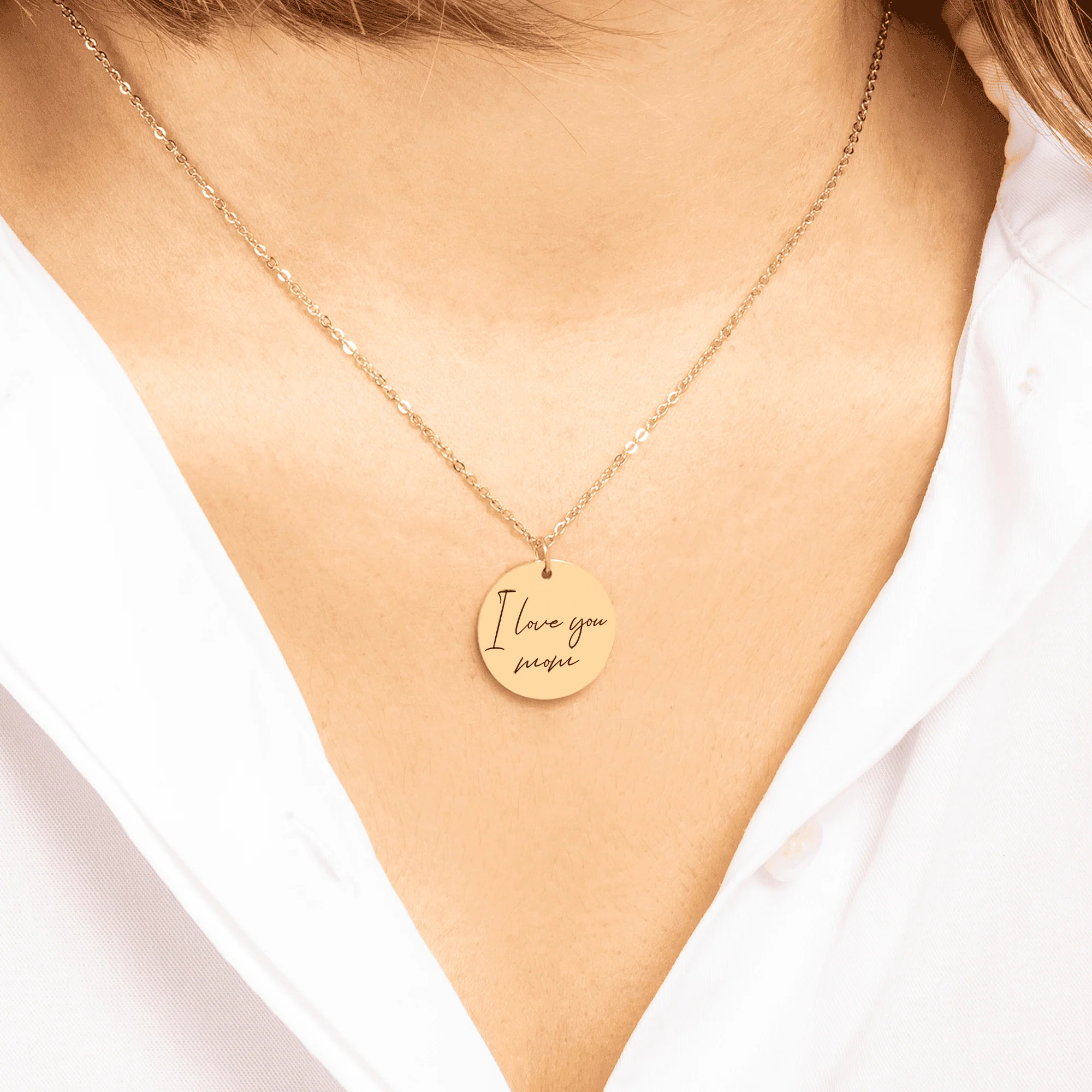 Custom Handwritten Pendant  + - Image 5