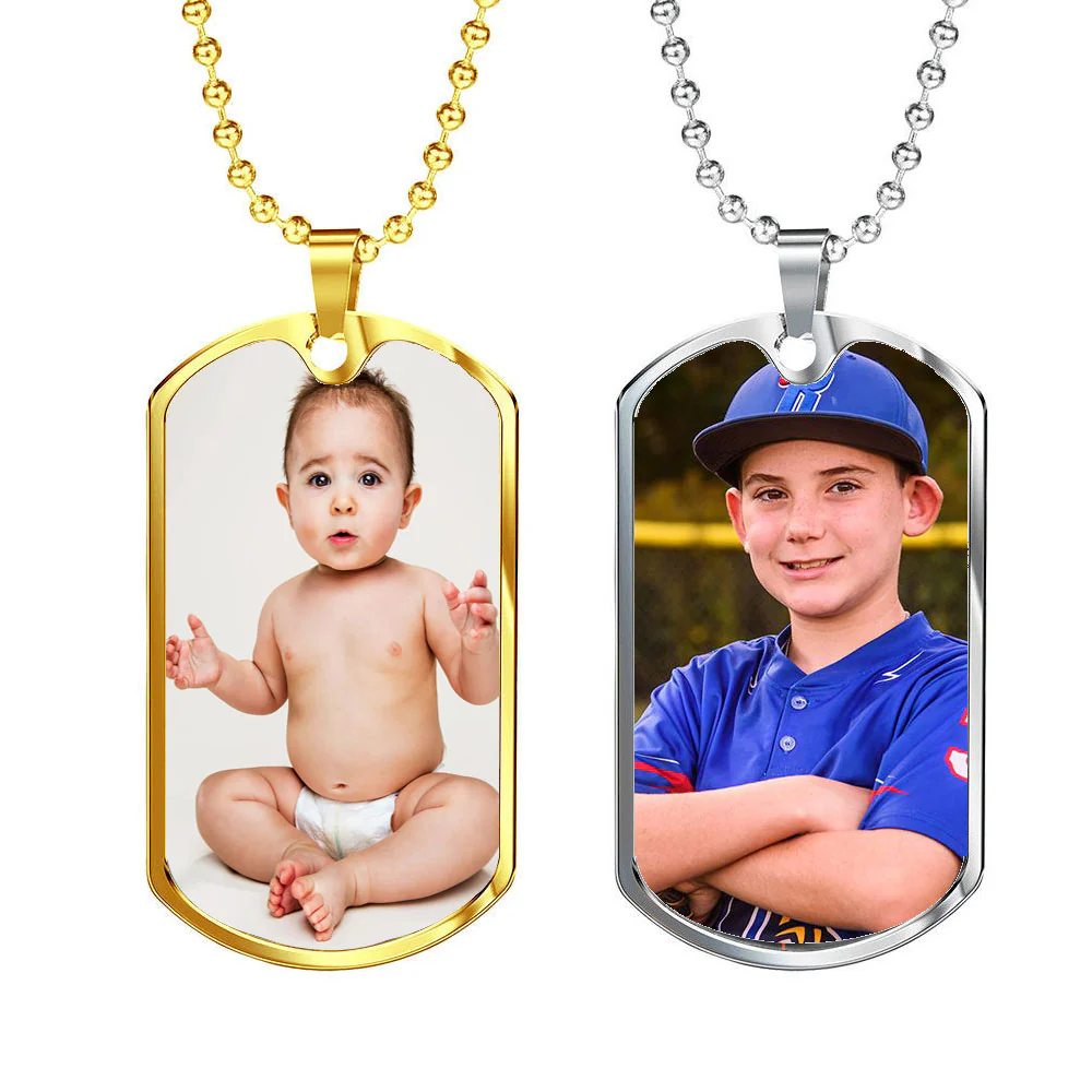 Dog Tag Necklace Photo - Image 4