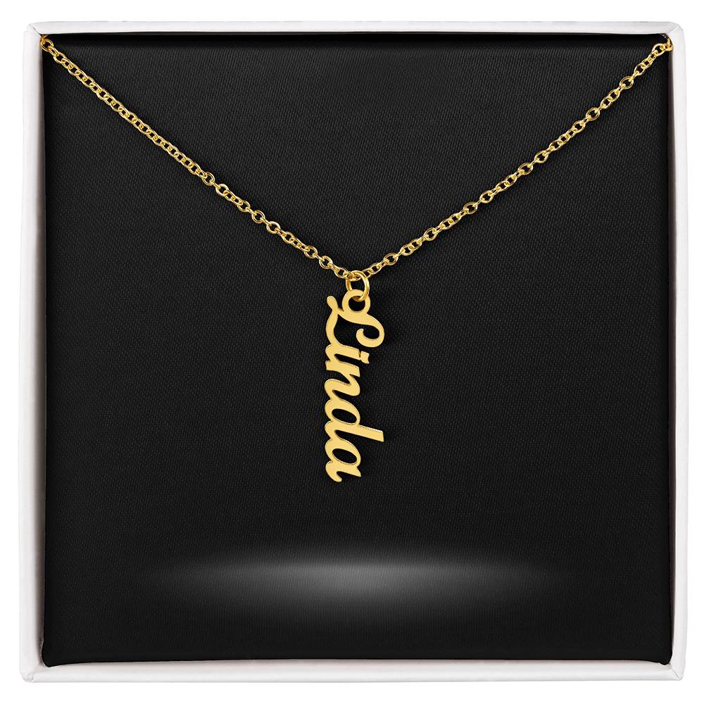 Multiple Name Necklace and Personal Message Card - Image 4