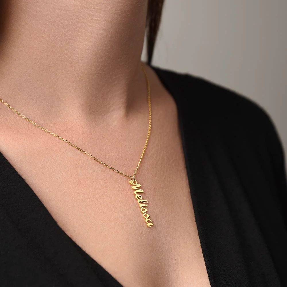 Vertical Name Necklace - Image 3