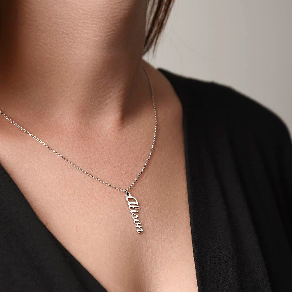 Vertical Name Necklace - Image 4