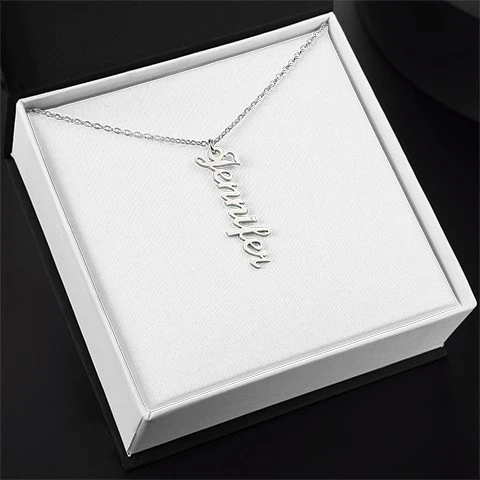 Vertical Name Necklace - Image 5