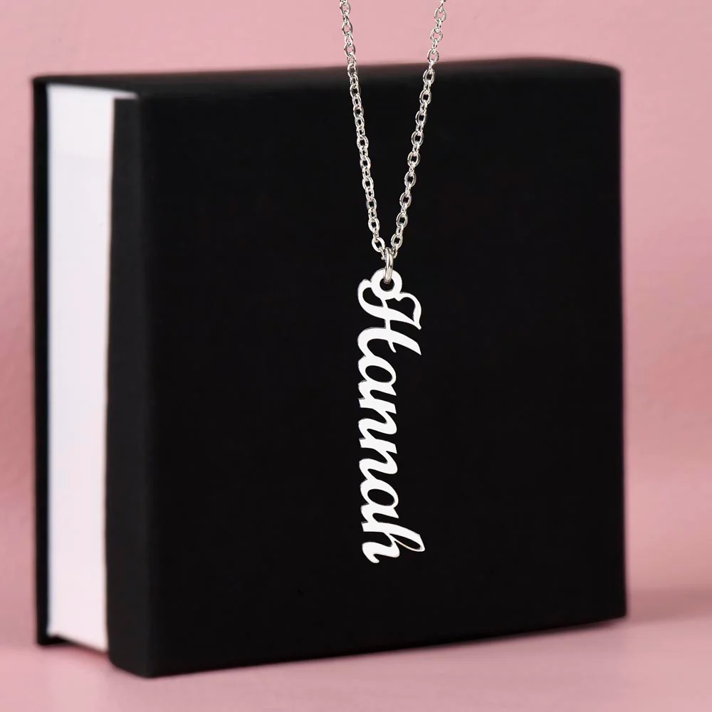 Vertical Name Necklace - Image 6