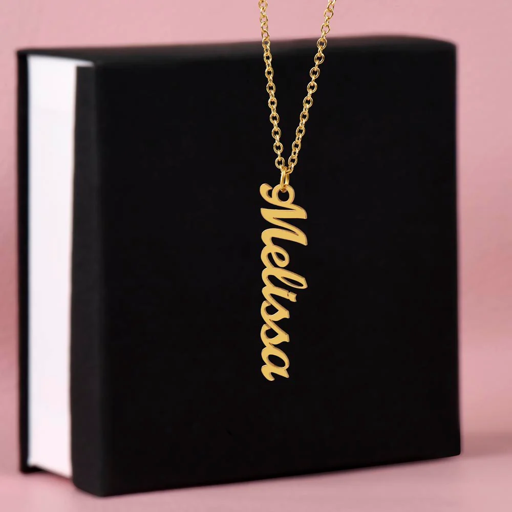 Vertical Name Necklace - Image 7